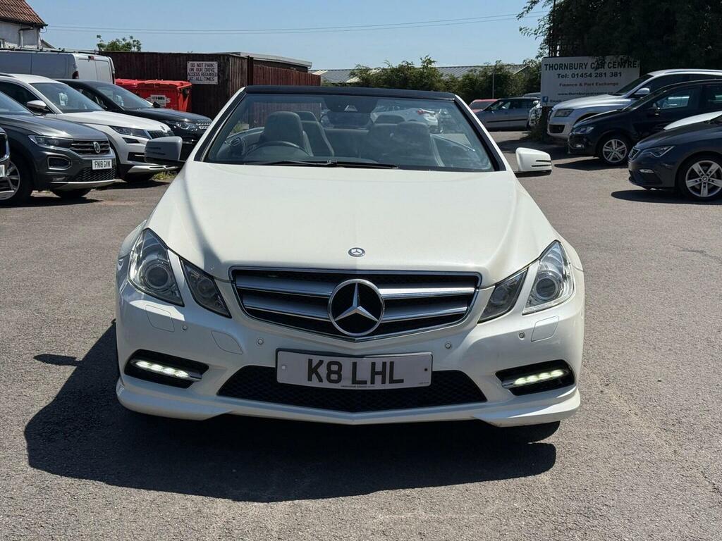 Mercedes-Benz E Class 2.1 E250 Cdi Blueefficiency Sport Cabriolet G-tron White #2