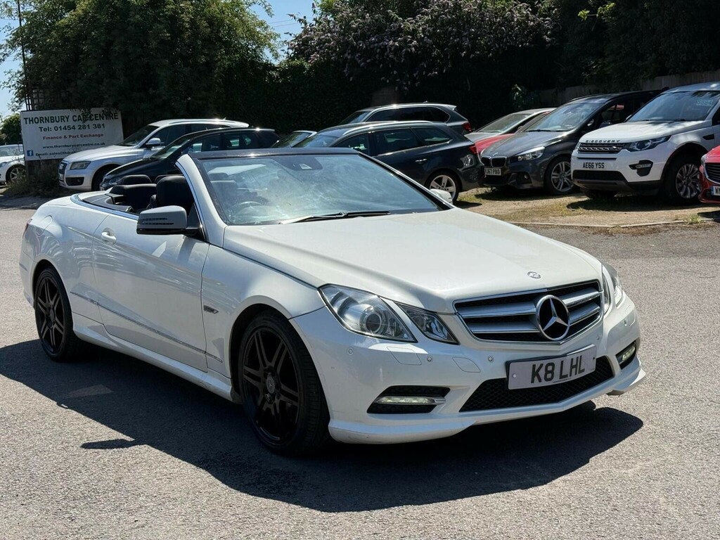 Mercedes-Benz E Class 2.1 E250 Cdi Blueefficiency Sport Cabriolet G-tron White