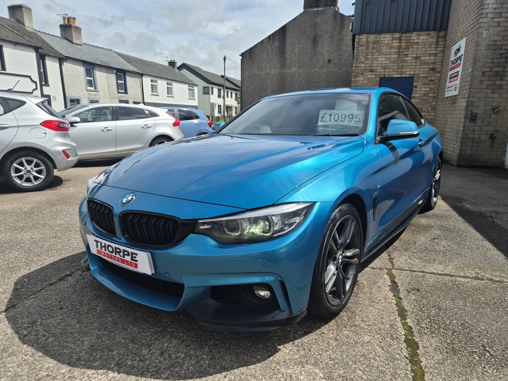 BMW 4 Series Gran Coupe 2.0 420I M Sport Coupe 2017 Blue #2