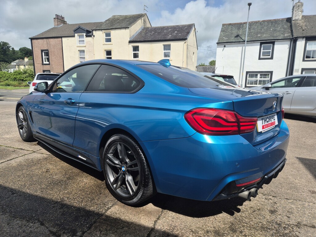 BMW 4 Series Gran Coupe 2.0 420I M Sport Coupe 2017 Blue #4