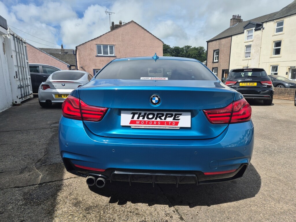 BMW 4 Series Gran Coupe 2.0 420I M Sport Coupe 2017 Blue #6