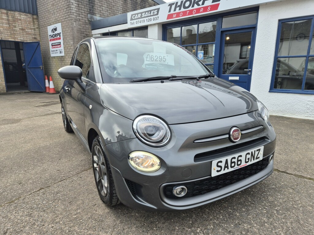 Fiat 500 1.2 500 My17 1.2 69Hp S 2016 Grey