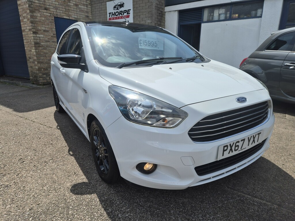 Ford KA+ 1.2 Ti-vct Zetec White Edition 2018 White #2