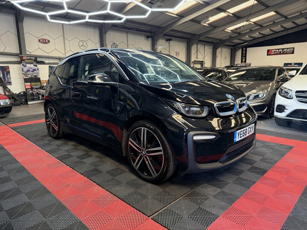 BMW i3 Hatchback 0.6 I3 94Ah With Range Extender 201868 YE68GXY Black #5