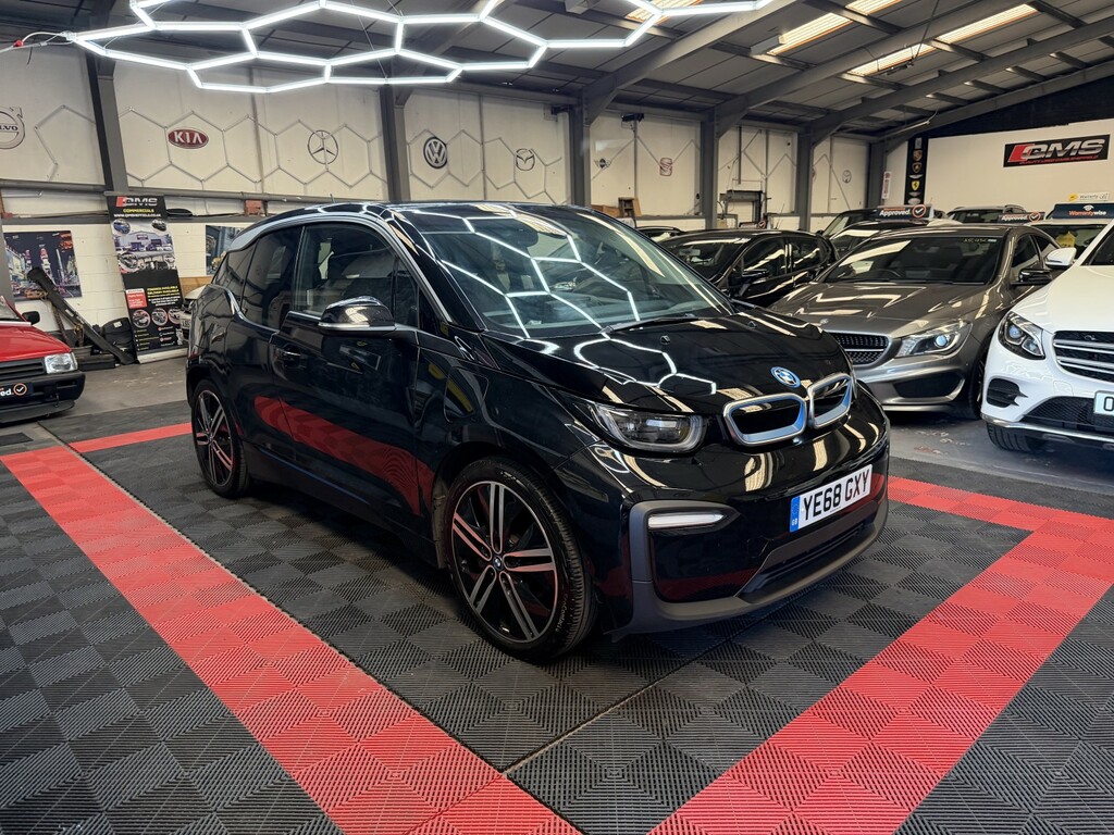 BMW i3 Hatchback 0.6 I3 94Ah With Range Extender 201868 YE68GXY Black #2