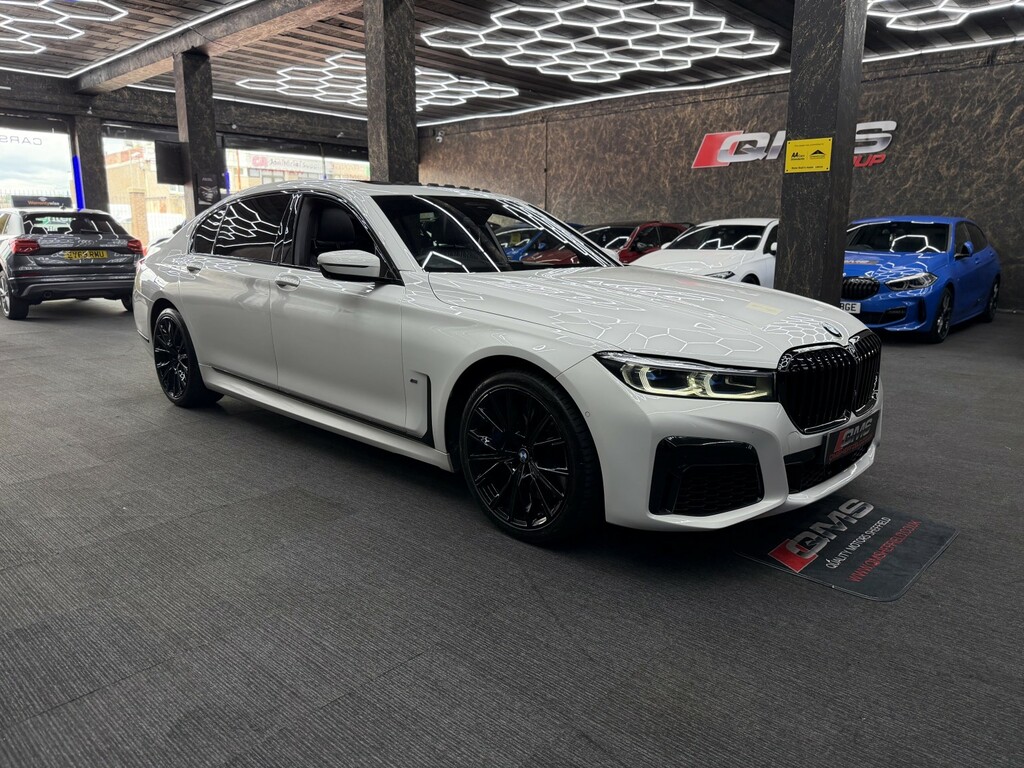 BMW 7 Series Saloon 3.0 740Ld Xdrive M Sport Saloon 201919 White