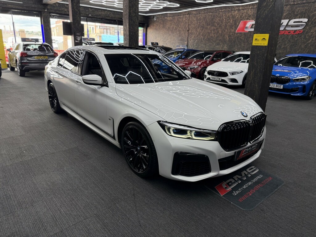 BMW 7 Series Saloon 3.0 740Ld Xdrive M Sport Saloon 201919 White #2