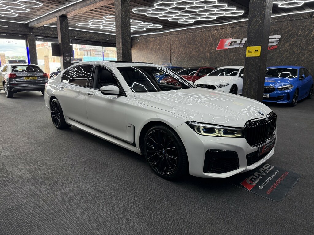 BMW 7 Series Saloon 3.0 740Ld Xdrive M Sport Saloon 201919 White #5