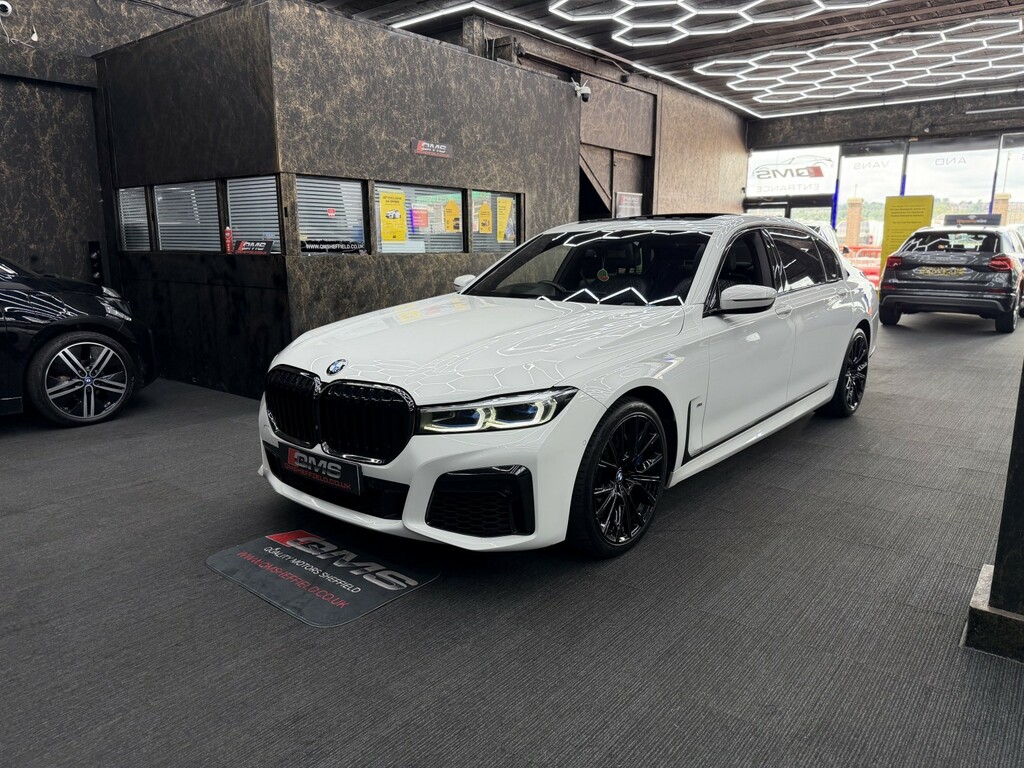 BMW 7 Series Saloon 3.0 740Ld Xdrive M Sport Saloon 201919 White #3
