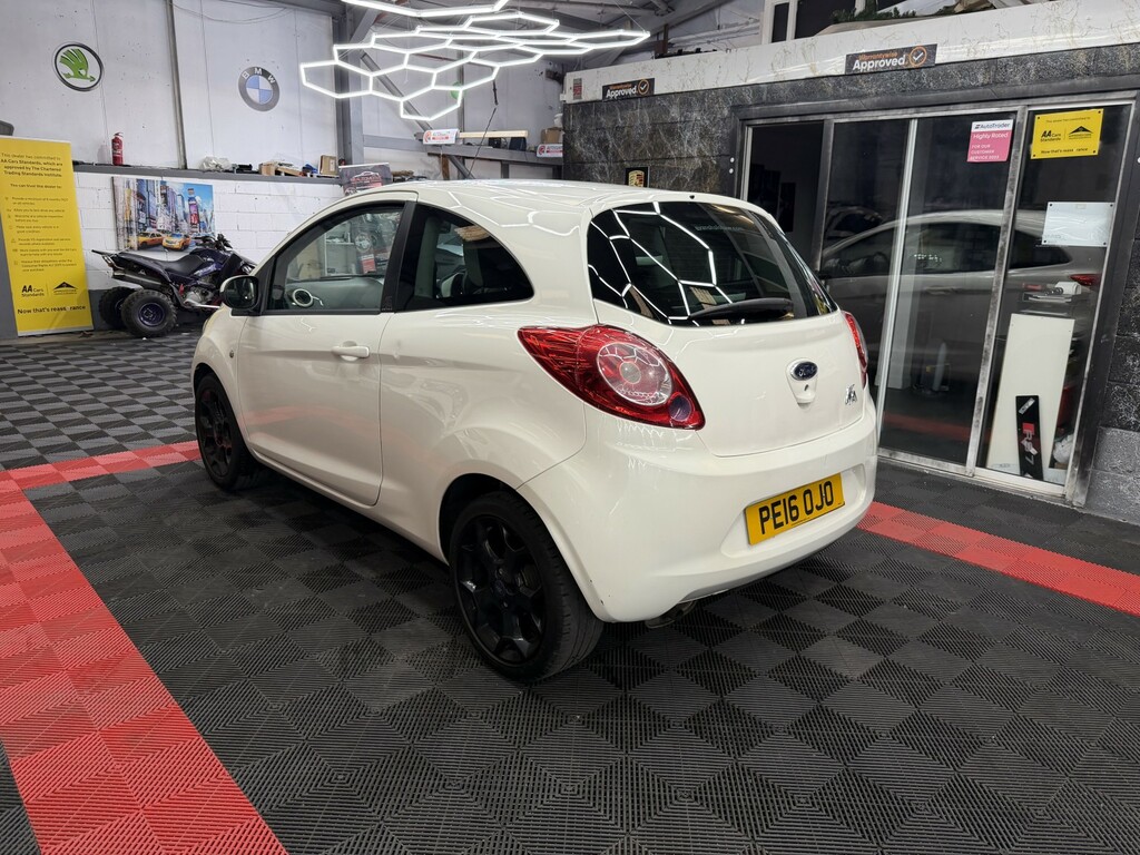 Ford KA Zetec White Edition White #10