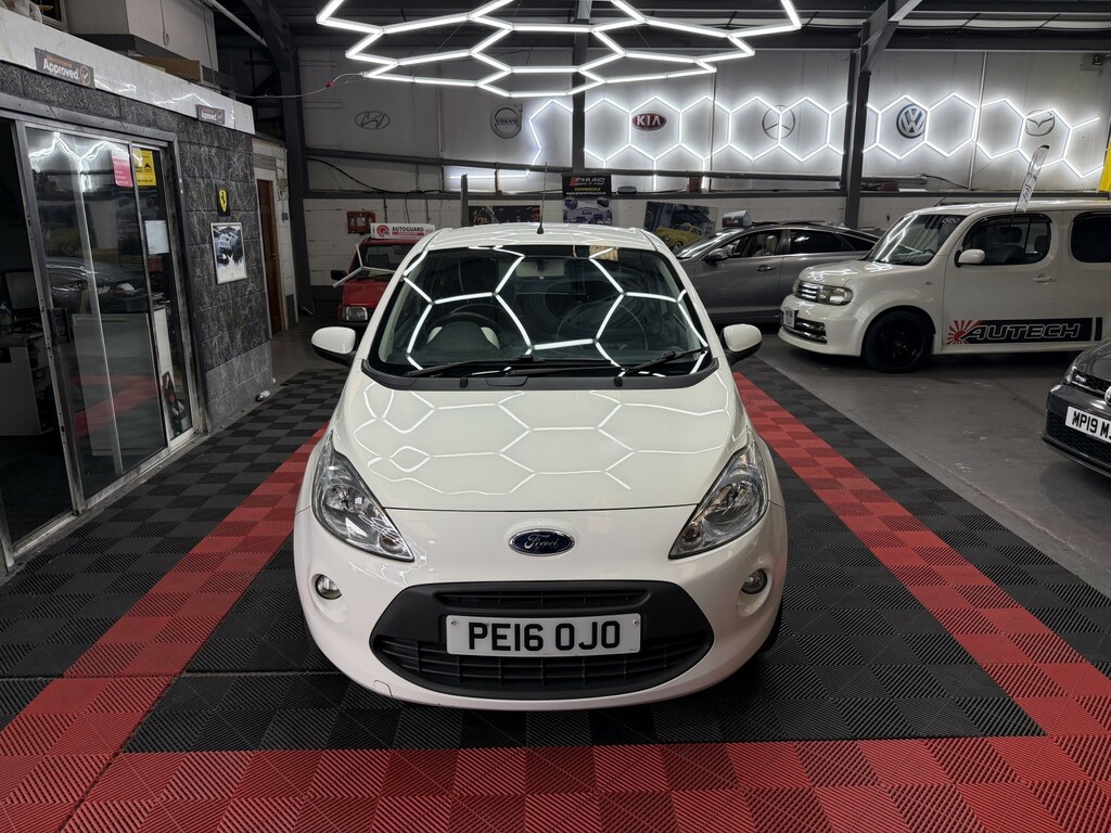 Ford KA Zetec White Edition White #9