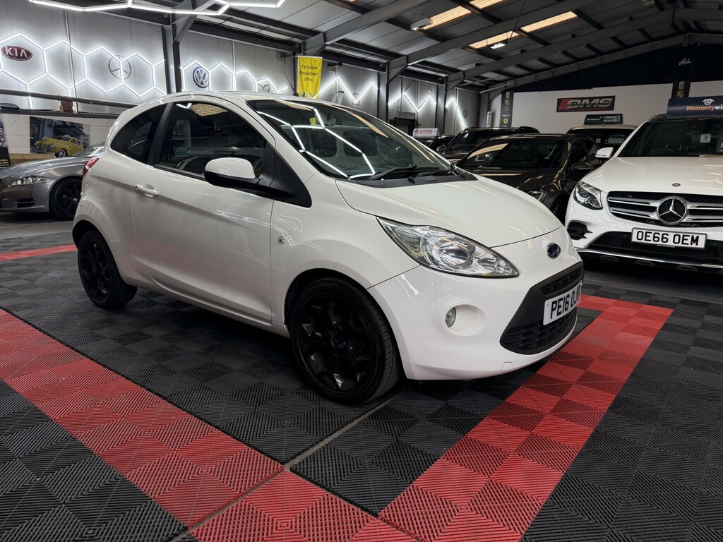 Ford KA Zetec White Edition White #8