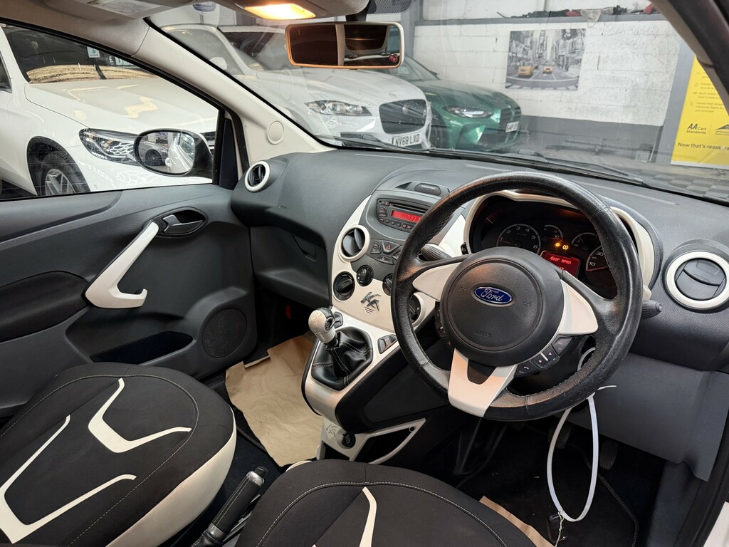 Ford KA Zetec White Edition White #19