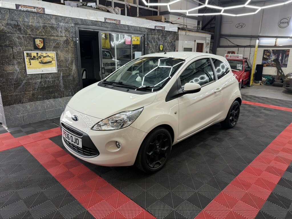 Ford KA 1.2 Zetec White Edition White #3