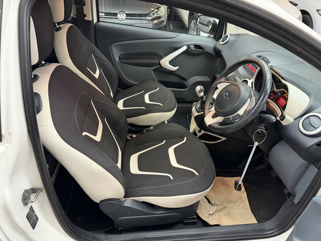 Ford KA Zetec White Edition White #13