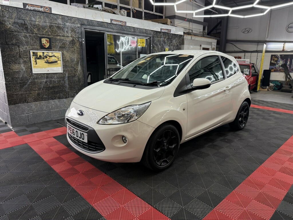 Ford KA 1.2 Zetec White Edition White #6
