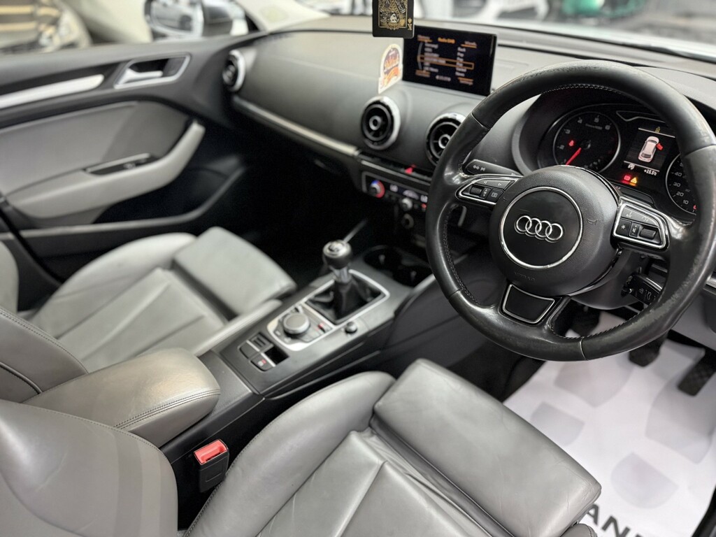 Audi A3 Hatchback 2.0 Tdi Sport 2014 White #27