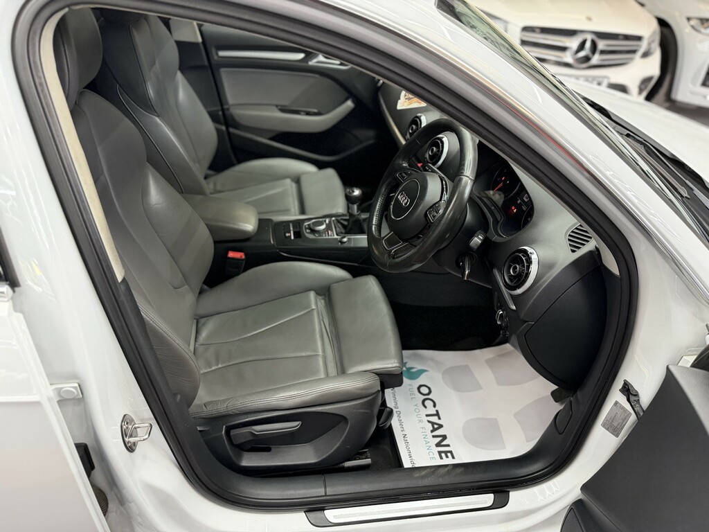 Audi A3 Hatchback 2.0 Tdi Sport 2014 White #20