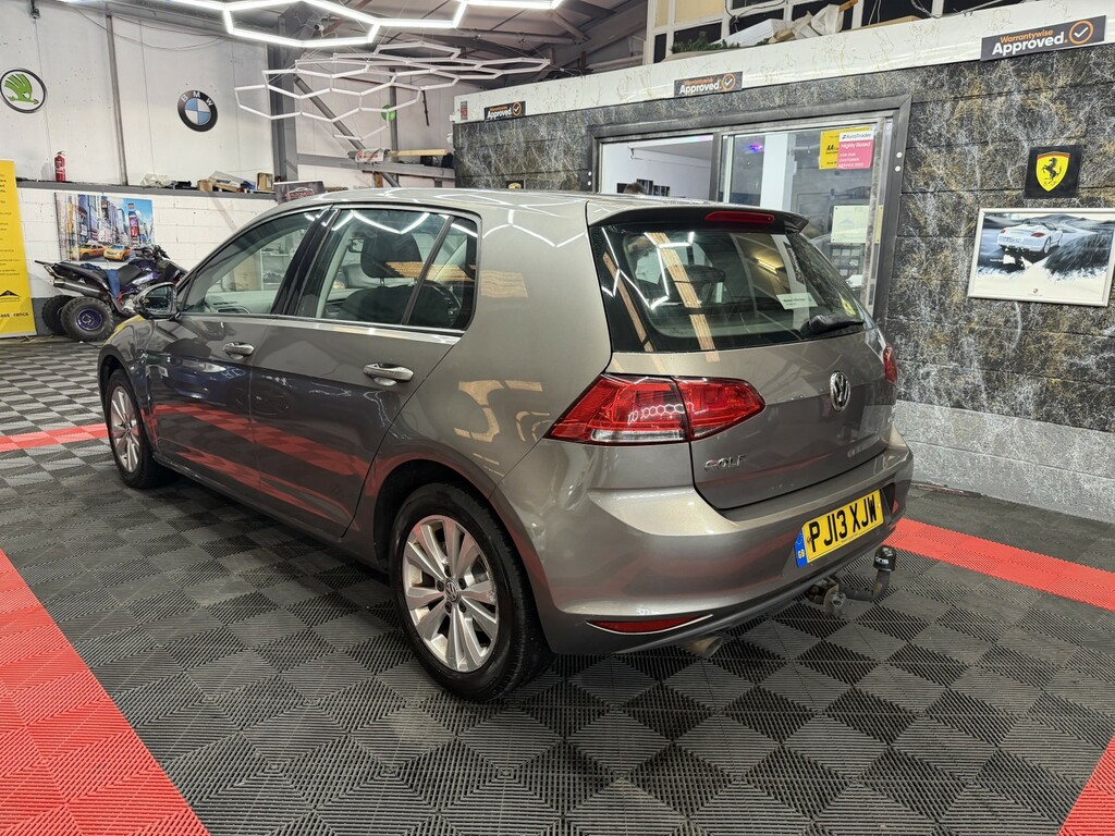 Volkswagen Golf Hatchback 1.6 Tdi Bluemotion Tech Se 201313 PJ13XJW Grey #5