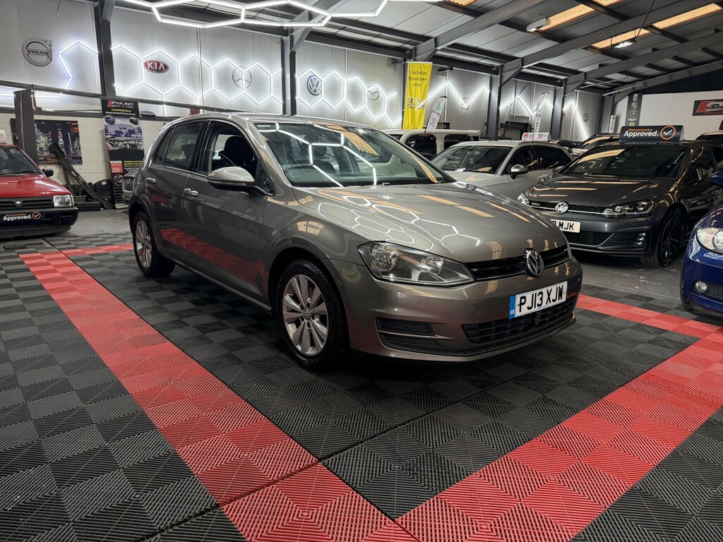 Volkswagen Golf Hatchback 1.6 Tdi Bluemotion Tech Se 201313 PJ13XJW Grey