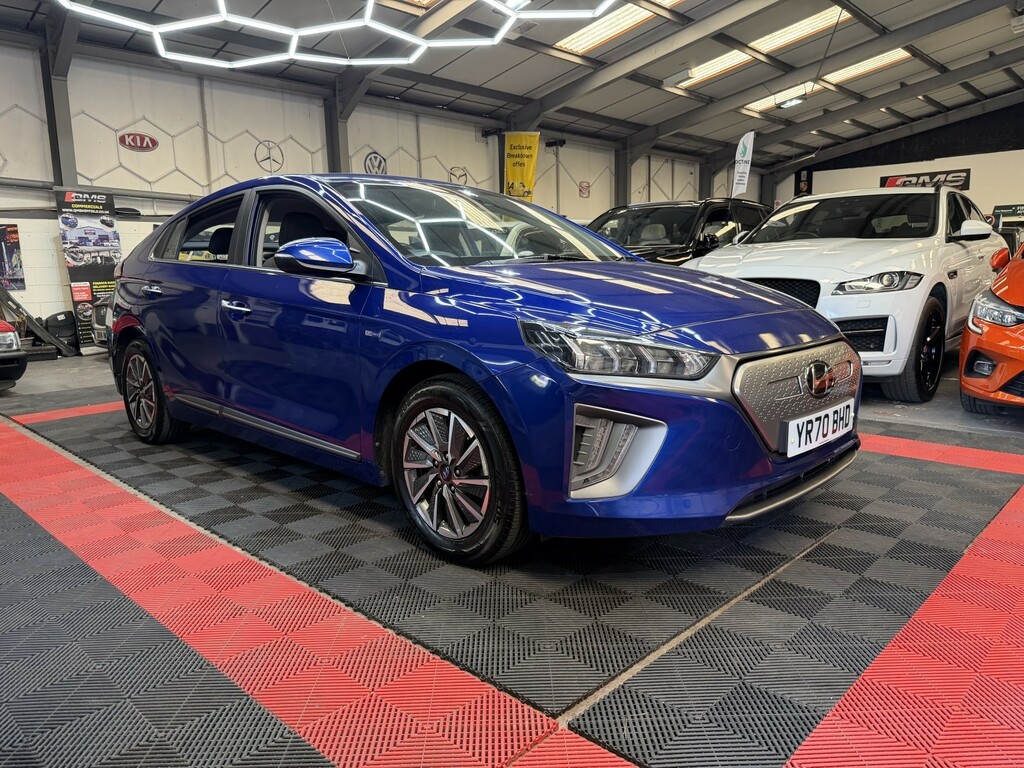 Hyundai Ioniq Hatchback Ioniq Ev Prem 38.3Kwh My20 202070 YR70BHD Blue #4