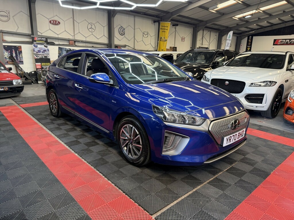Hyundai Ioniq Hatchback Ioniq Ev Prem 38.3Kwh My20 202070 YR70BHD Blue #3