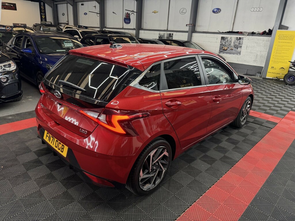 Hyundai I20 1.0 I20 Premium 1.0T 48V Dct My22 Red #5