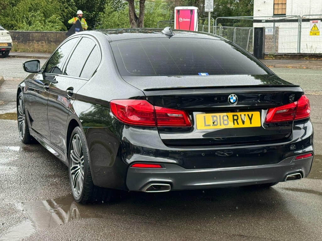 BMW 5 Series 2L M Sport LB18RVY Black #5