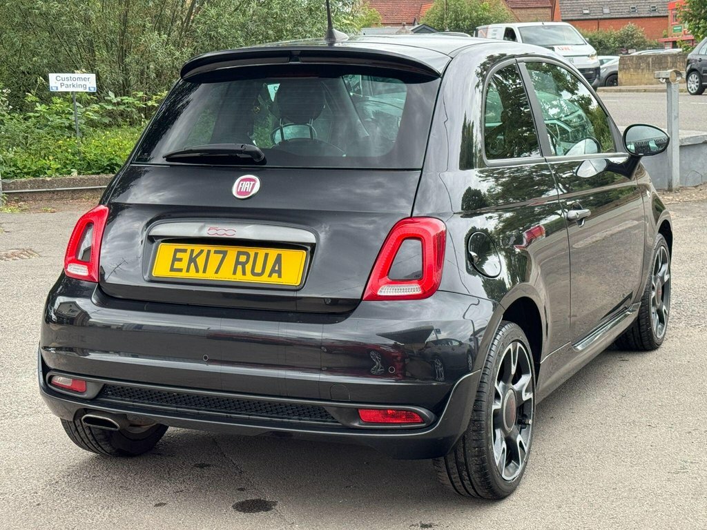 Fiat 500 1.2L S EK17RUA Black #3