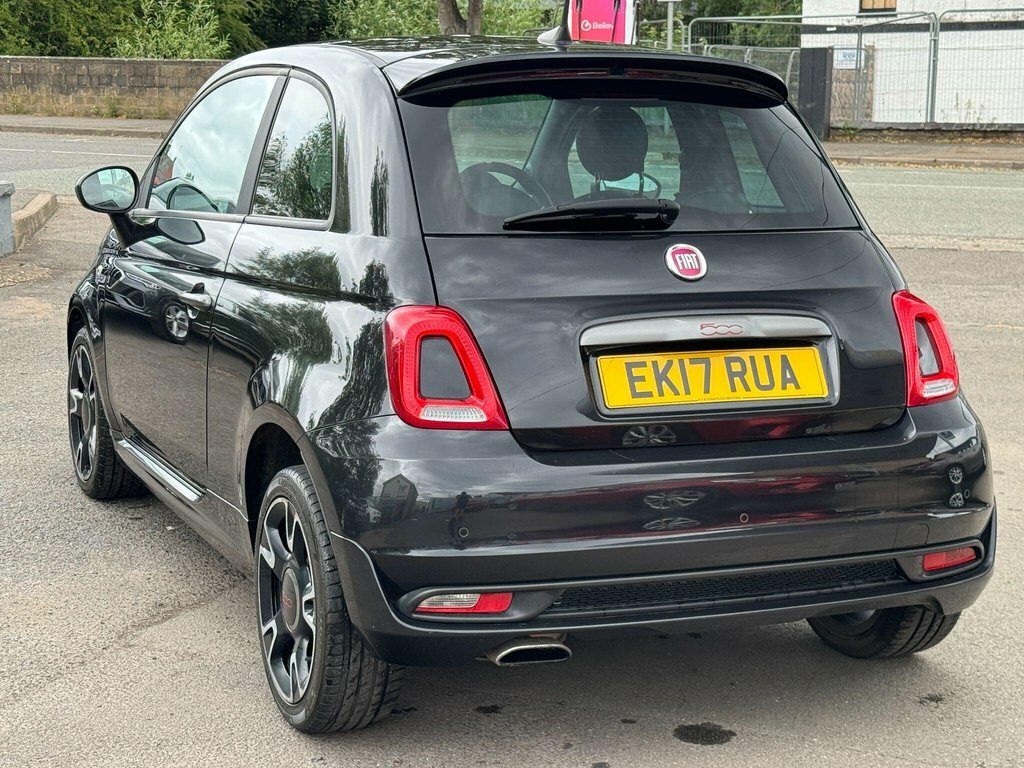 Fiat 500 1.2L S EK17RUA Black #5