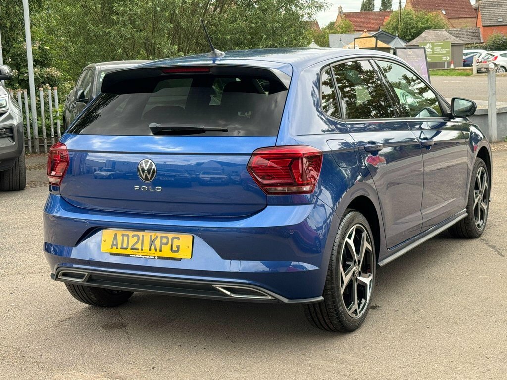 Volkswagen Polo 1L R-line Blue #5
