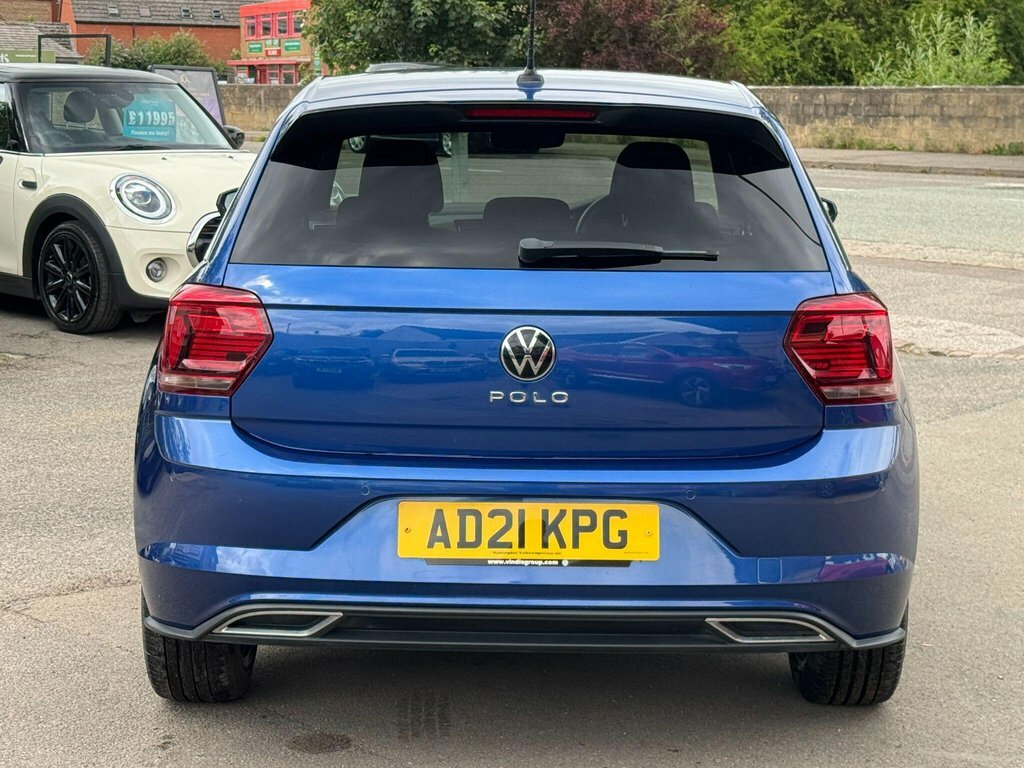 Volkswagen Polo 1L R-line Blue #6
