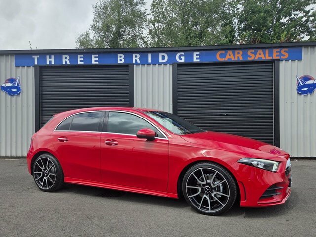 Mercedes-Benz A Class 2.0 A200d Amg Line Premium 2 Hatchback Diese Red