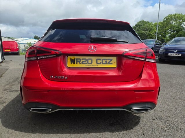 Mercedes-Benz A Class 2.0 A200d Amg Line Premium 2 Hatchback Diese WR20CGZ Red #6