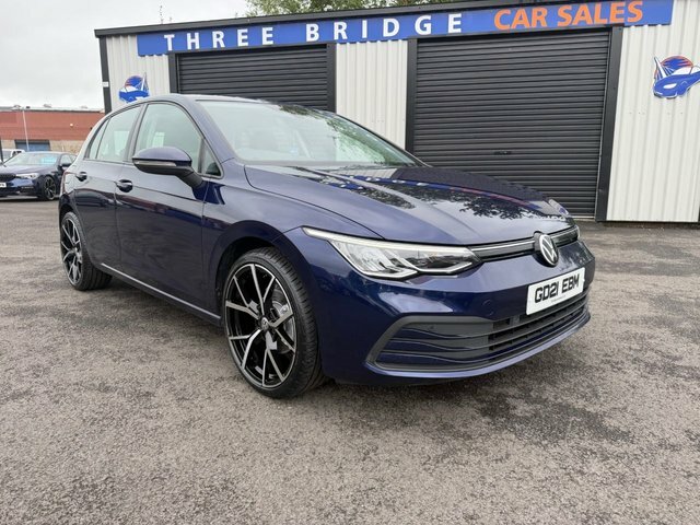 Volkswagen Golf 1.5 Tsi Life Hatchback Euro 6 S GD21EBM Blue #2