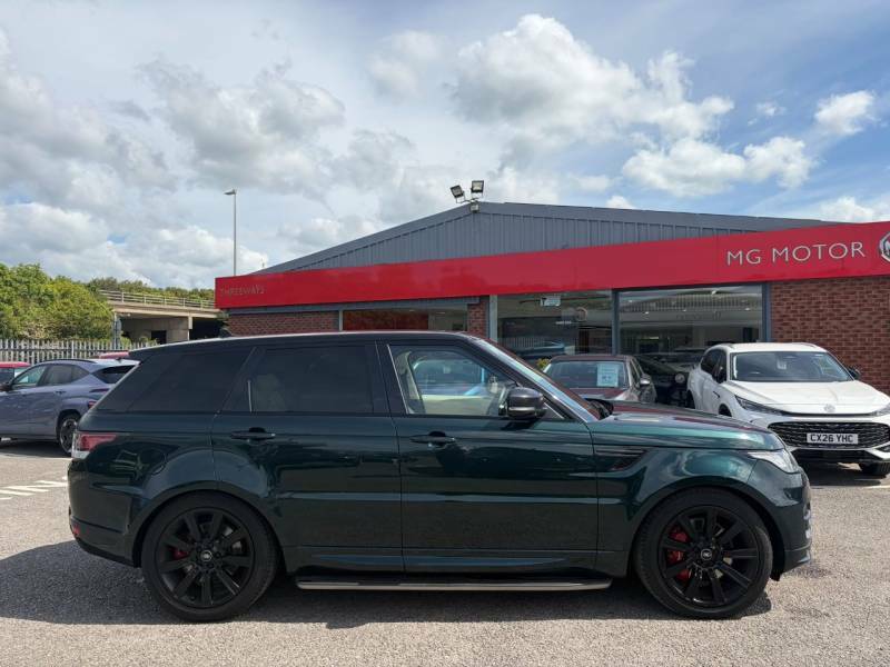 Land Rover Range Rover Sport 3.0 Sdv6 306 Dyn 7 Seat OU66UTW Green #4