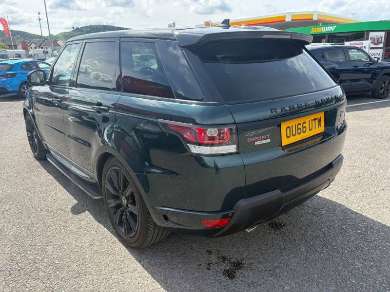 Land Rover Range Rover Sport 3.0 Sdv6 306 Dyn 7 Seat OU66UTW Green #2