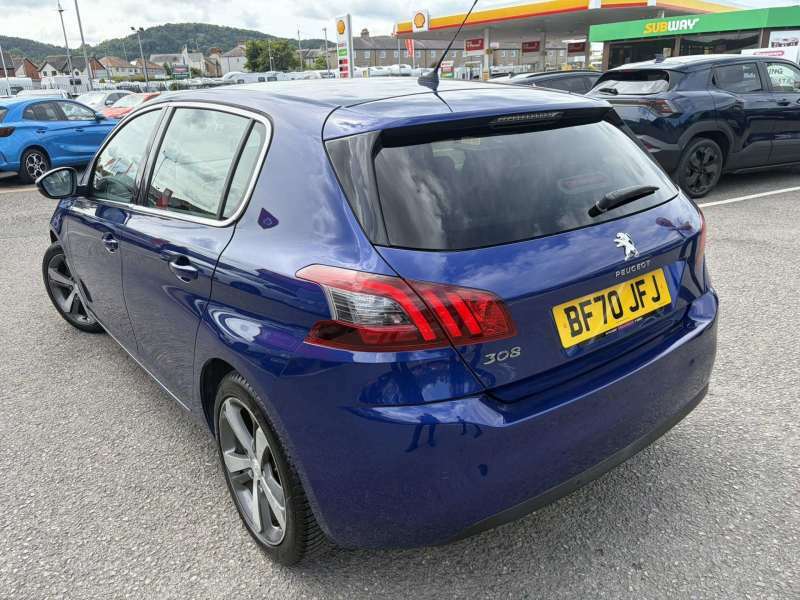 Peugeot 308 Allure Puretech Ss - 2020 70 BF70JFJ Blue #2