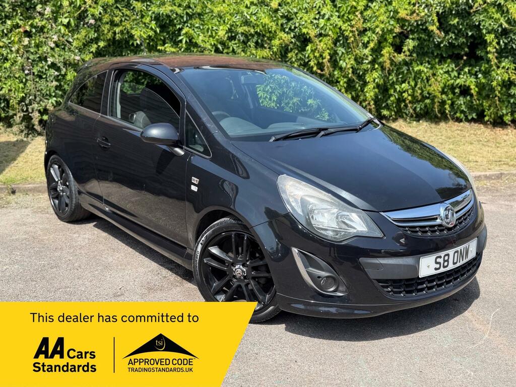 Vauxhall Corsa 1.2 16V Limited Edition Euro 5 Black