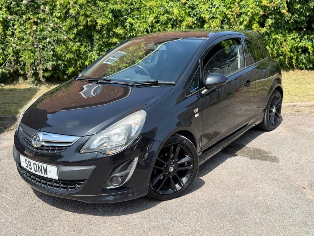 Vauxhall Corsa 1.2 16V Limited Edition Euro 5 Black #3