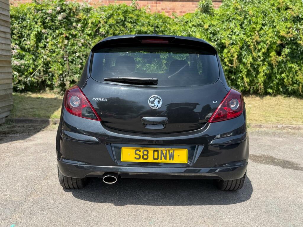 Vauxhall Corsa 1.2 16V Limited Edition Euro 5 Black #6