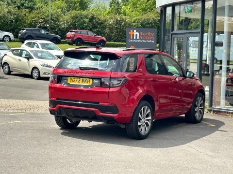 Land Rover Discovery Sport Estate YG72WKH Red #6