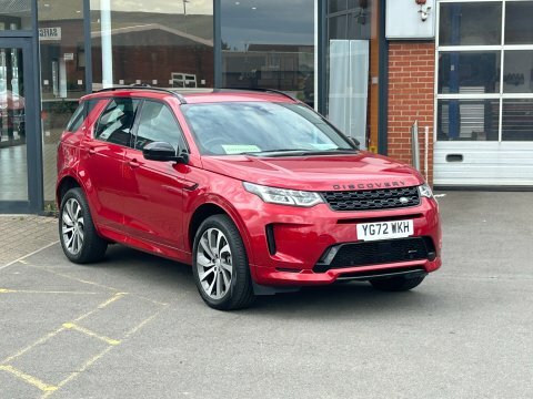 Land Rover Discovery Sport Estate Red