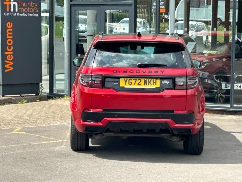 Land Rover Discovery Sport Estate YG72WKH Red #5