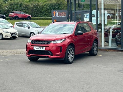 Land Rover Discovery Sport Estate YG72WKH Red #3