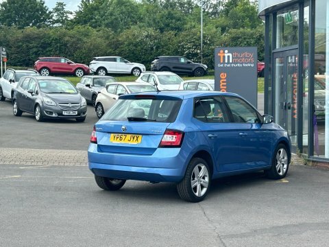 Skoda Fabia Hatchback YP67JYX Blue #6