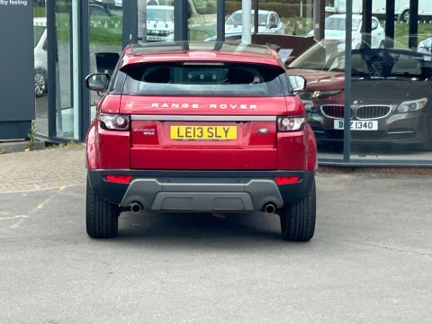 Land Rover Range Rover Evoque Estate LE13SLY Red #4