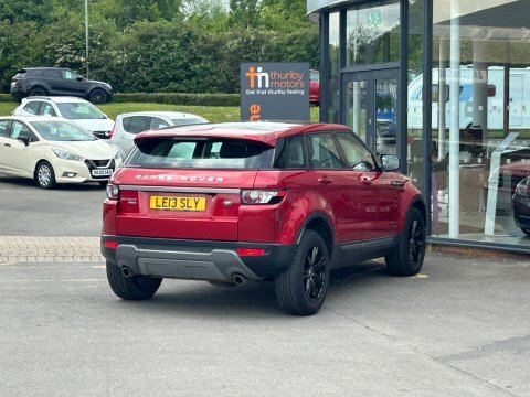 Land Rover Range Rover Evoque Estate LE13SLY Red #5