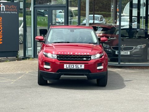 Land Rover Range Rover Evoque Estate LE13SLY Red #2