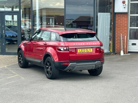 Land Rover Range Rover Evoque Estate LE13SLY Red #3